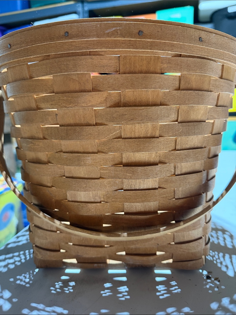 Longaberger round top Basket